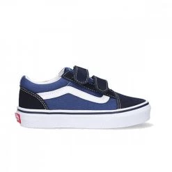 VANS OLD SKOOL VELCRO BAMBINO Blu