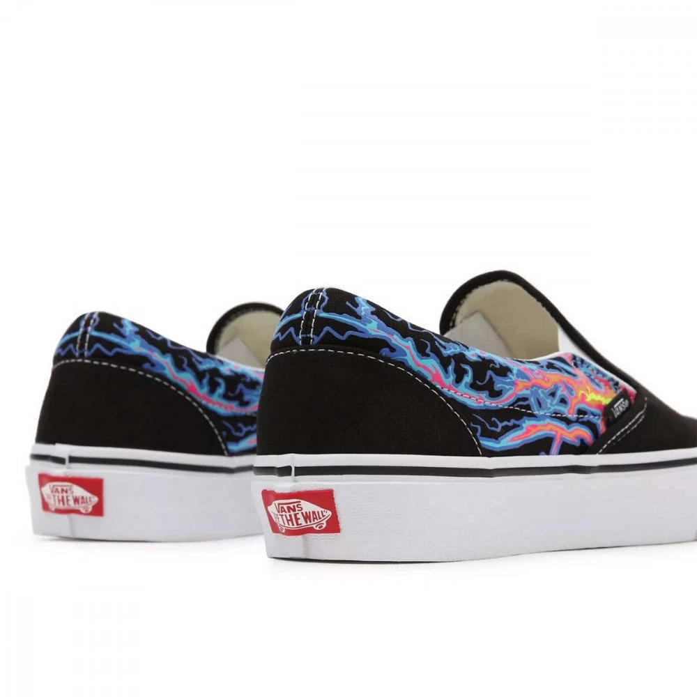 VANS SLIP-ON ELECTRIC FLAME Nero 5 VANS SLIP-ON ELECTRIC FLAME Nero - immagine 3