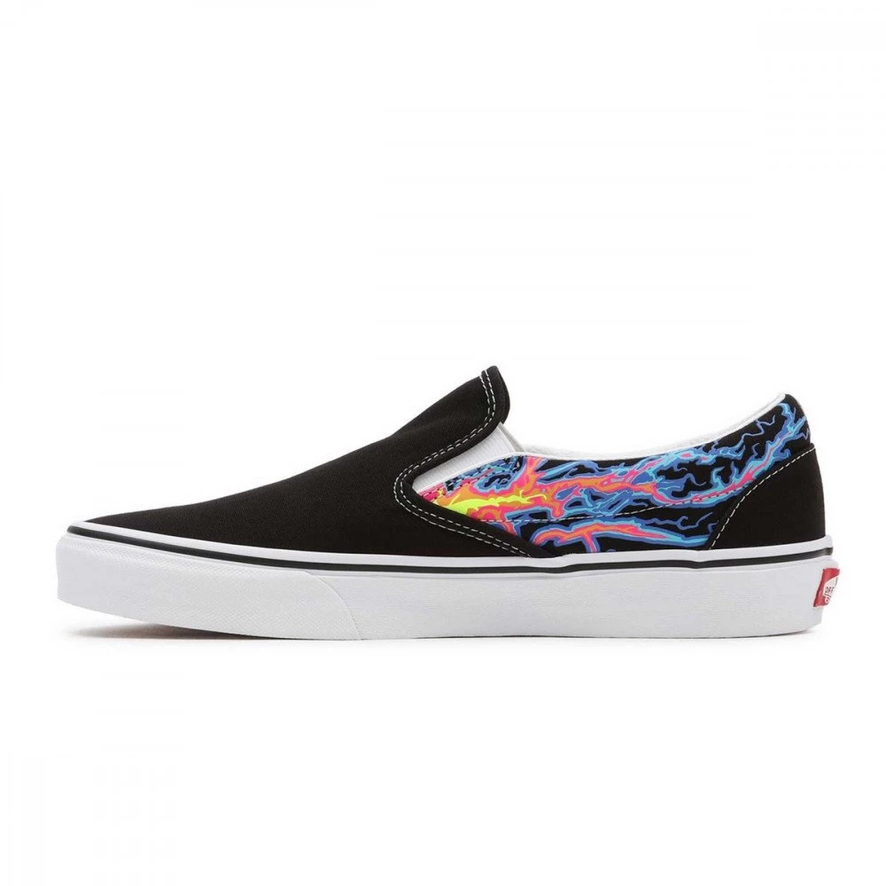 VANS SLIP-ON ELECTRIC FLAME Nero 8 VANS SLIP-ON ELECTRIC FLAME Nero - immagine 6