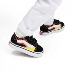 VANS OLD SKOOL FLAME VELCRO BABY 12 VANS OLD SKOOL FLAME VELCRO BABY -Offerta Economica Novità vans vn0a344kphn old skool flame velcro baby tutte sneaker baby 044482801 phn 5