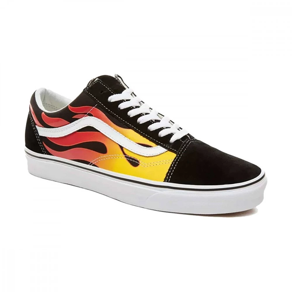 VANS OLD SKOOL FLAME Nero 5 VANS OLD SKOOL FLAME Nero - immagine 3
