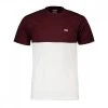 VANS T-SHIRT COLORBLOCK Bianco, Bordeaux -Offerta Economica Novità vans vn0a3czdkjn t shirt colorblock street style uomo 044759401 kjn 1