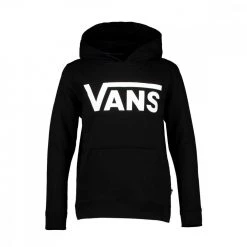 VANS FELPA CON CAPPUCCIO CLASSIC BAMBINO Nero