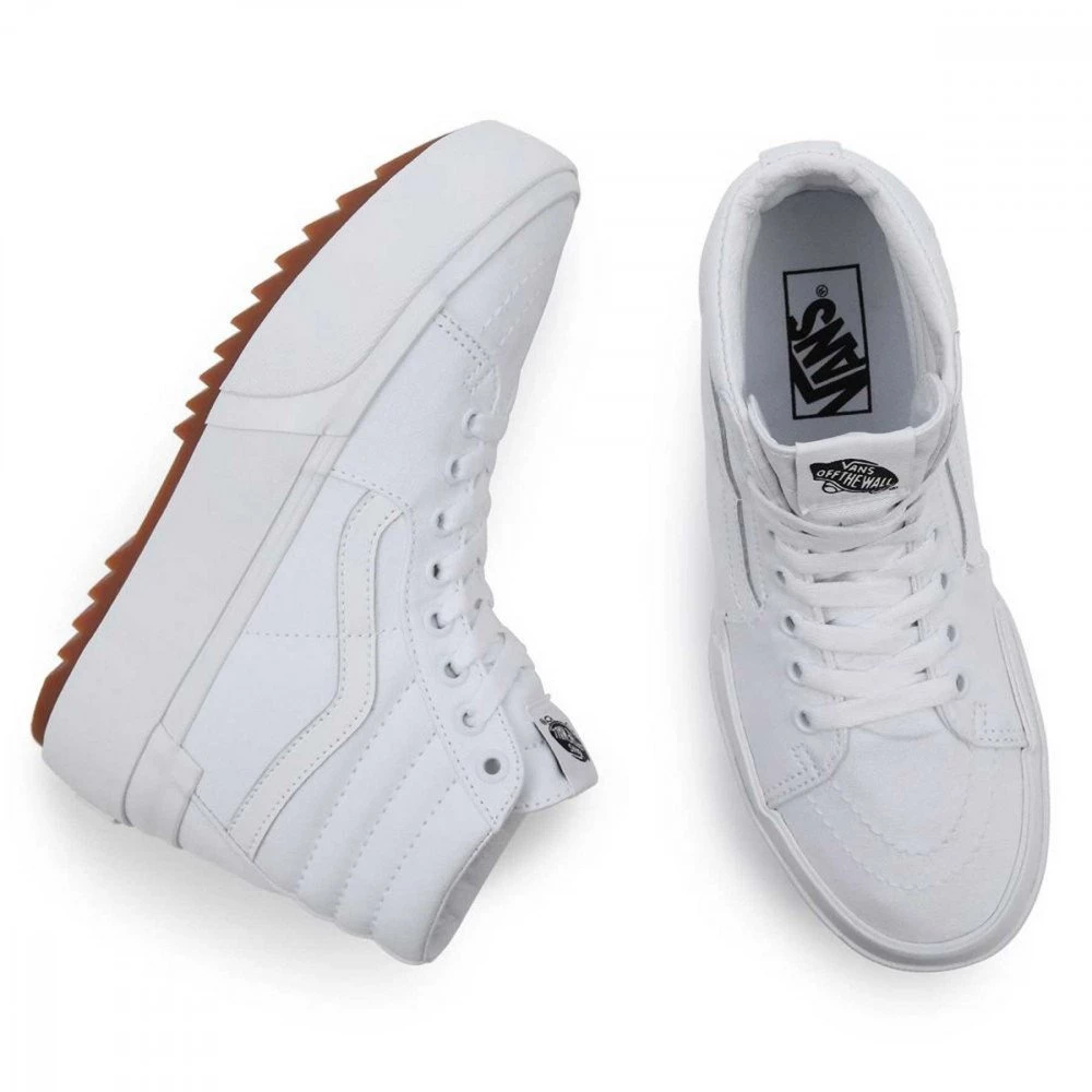 VANS SK8-HI STACKED Bianco 4 VANS SK8-HI STACKED Bianco - immagine 2