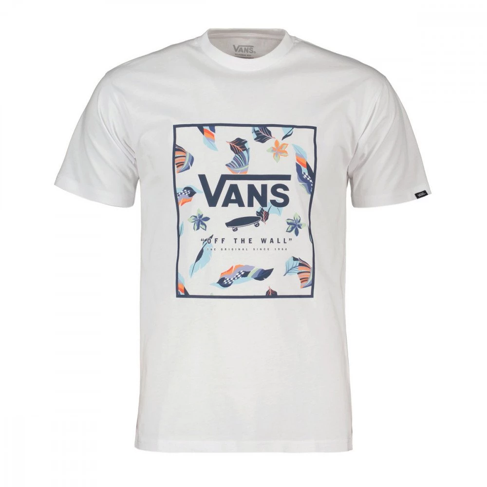 VANS T-SHIRT CLASSIC PRINT BOX Bianco 3 VANS T-SHIRT CLASSIC PRINT BOX Bianco