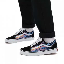 VANS OLD SKOOL ELECTRIC FLAME Multicolor -Offerta Economica Novità vans vn0a5krfb03 old skool electric flame tutte sneaker uomo 044512601 b03 5