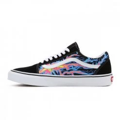 VANS OLD SKOOL ELECTRIC FLAME Multicolor -Offerta Economica Novità vans vn0a5krfb03 old skool electric flame tutte sneaker uomo 044512601 b03 6