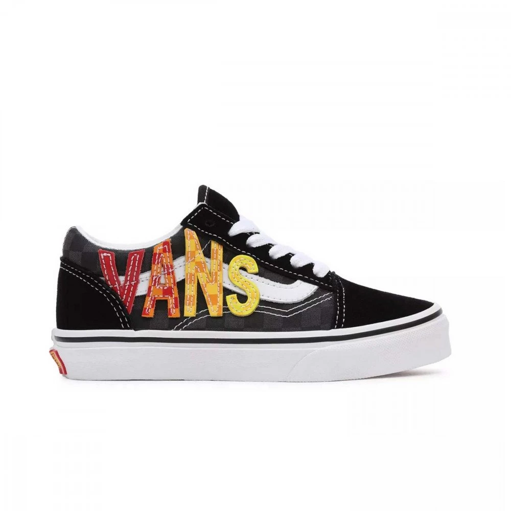 VANS OLD SKOOL LOGO BAMBINO 3 VANS OLD SKOOL LOGO BAMBINO