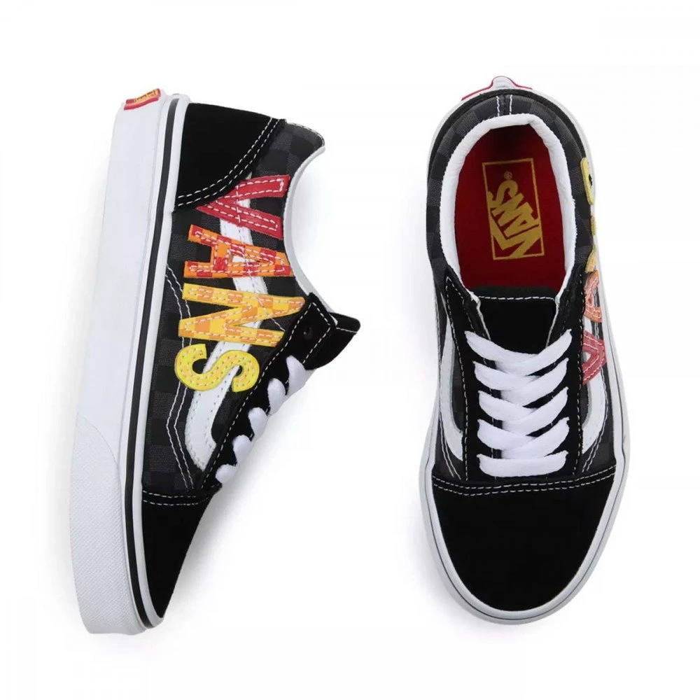 VANS OLD SKOOL LOGO BAMBINO 6 VANS OLD SKOOL LOGO BAMBINO - immagine 4