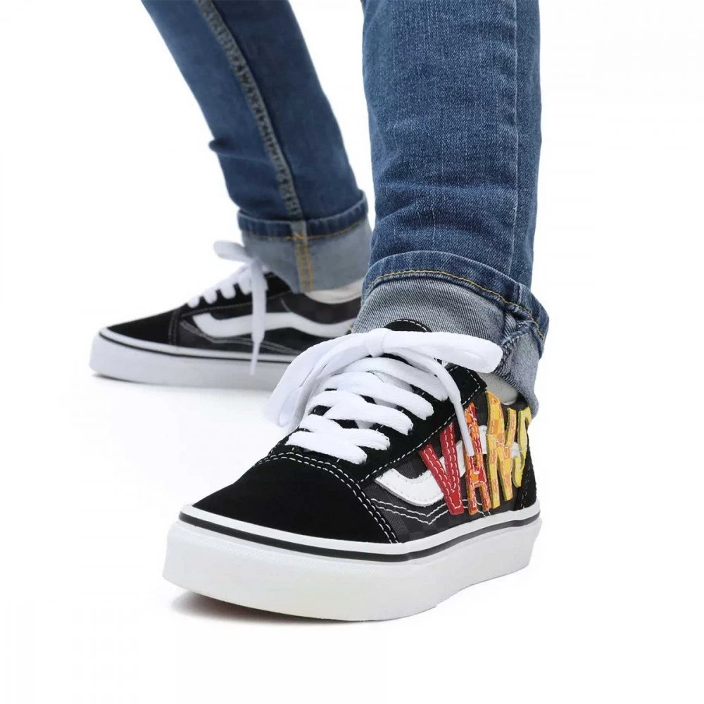 VANS OLD SKOOL LOGO BAMBINO 7 VANS OLD SKOOL LOGO BAMBINO - immagine 5