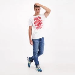 WAIMEA T-SHIRT TOKYO Bianco -Offerta Economica Novità waimea 4851011 t shirt tokyo casual uomo 038147501 376 4