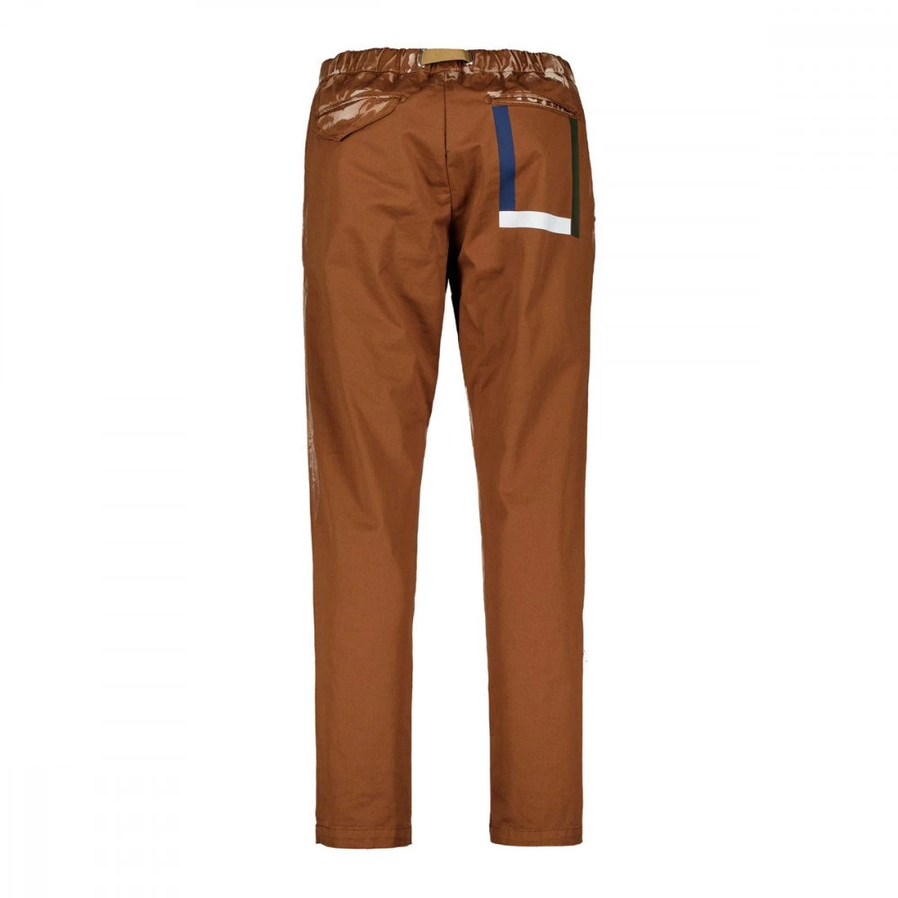 WHITE SAND PANTALONI CHINO CON TERMONASTRATURE A CONTRASTO Marrone 5 WHITE SAND PANTALONI CHINO CON TERMONASTRATURE A CONTRASTO Marrone - immagine 3