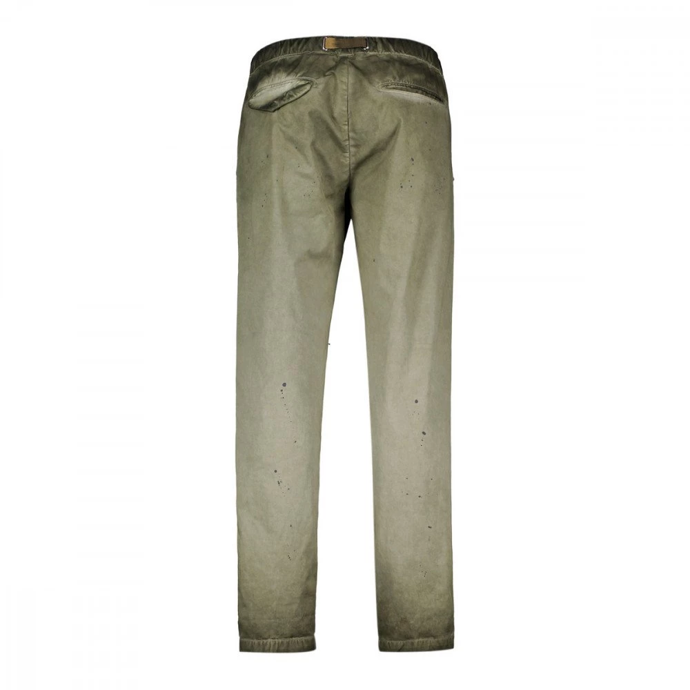 WHITE SAND PANTALONI CHINO EFFETTO MARMORIZZATO Verde 5 WHITE SAND PANTALONI CHINO EFFETTO MARMORIZZATO Verde - immagine 3