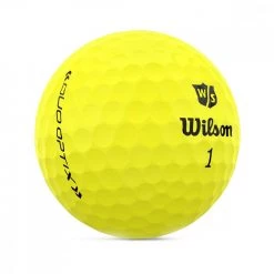 WILSON DUO OPTIX YELLOW 12-BALL -Offerta Economica Novità wilson wgwp50200 duo optix yellow 12 ball palline golf uomo 043017301 yel 4