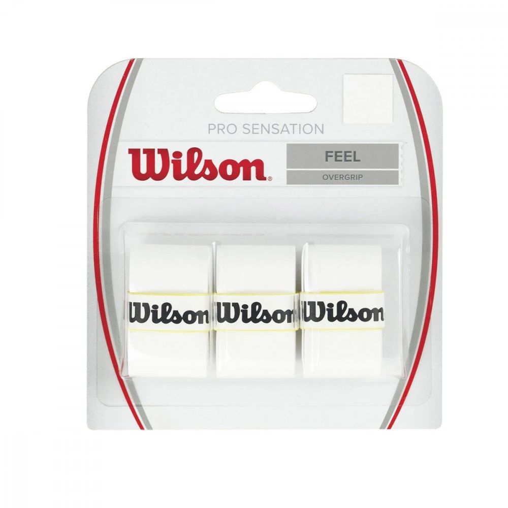 WILSON Overgrip Pro Bianco 3 WILSON Overgrip Pro Bianco
