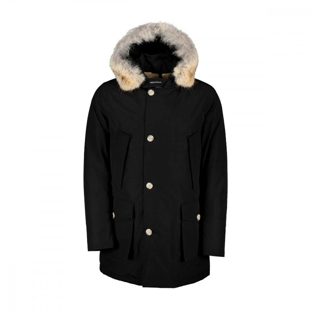 WOOLRICH ARCTIC PARKA DETACHABLE FUR Nero 4 WOOLRICH ARCTIC PARKA DETACHABLE FUR Nero - immagine 2