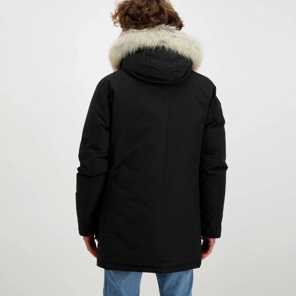 WOOLRICH ARCTIC PARKA DETACHABLE FUR Nero 6 WOOLRICH ARCTIC PARKA DETACHABLE FUR Nero - immagine 4
