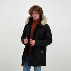 WOOLRICH ARCTIC PARKA DETACHABLE FUR Nero 12 WOOLRICH ARCTIC PARKA DETACHABLE FUR Nero -Offerta Economica Novità woolrich cfwoou0482mrut0001 arctic parka detachable fur giacconi uomo 043911801 blk 5