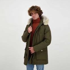 WOOLRICH ARCTIC PARKA DETACHABLE FUR Verde -Offerta Economica Novità woolrich cfwoou0482mrut0001 arctic parka detachable fur giacconi uomo 043911901 dag 5