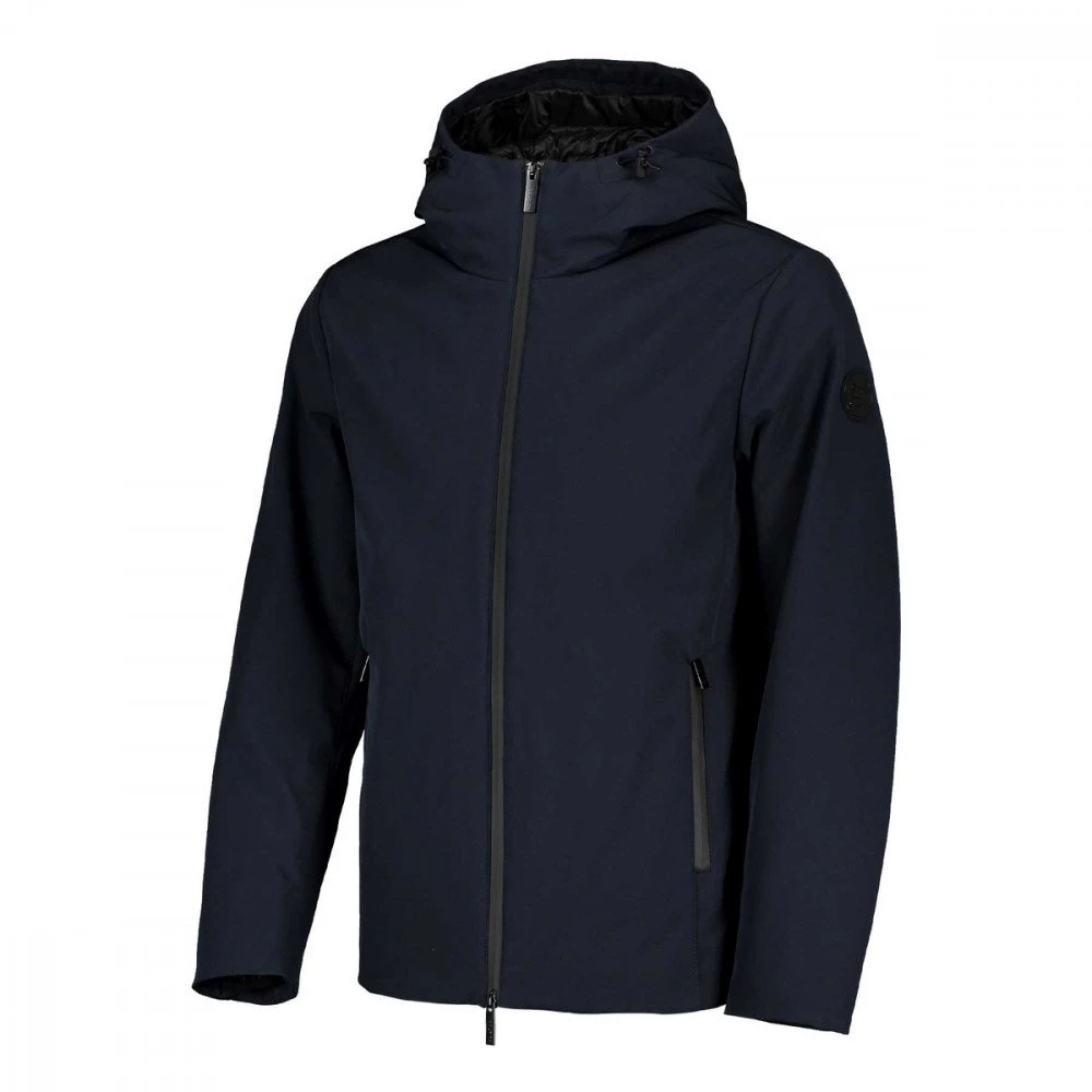 WOOLRICH GIACCA CON CAPPUCCIO PACIFIC Blu 3 WOOLRICH GIACCA CON CAPPUCCIO PACIFIC Blu