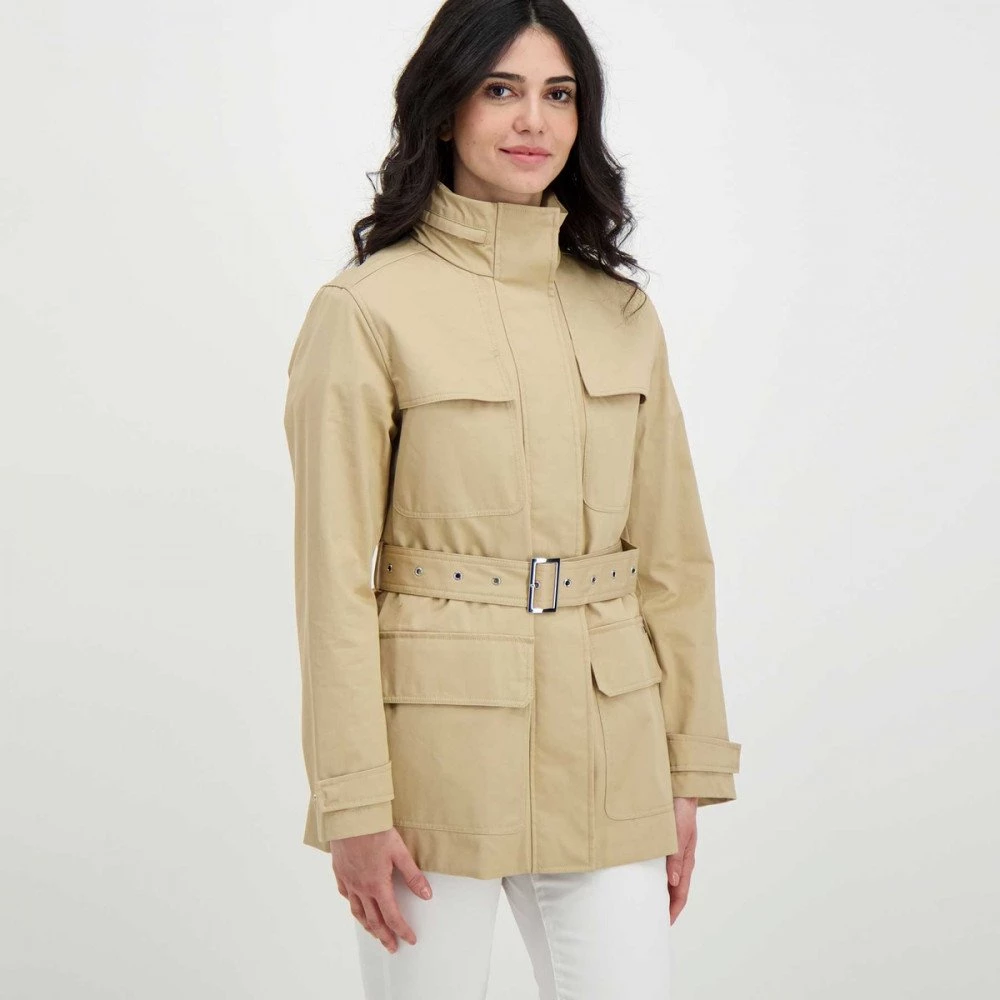 WOOLRICH FIELD JACKET HAVICE DONNA Beige 5 WOOLRICH FIELD JACKET HAVICE DONNA Beige - immagine 3