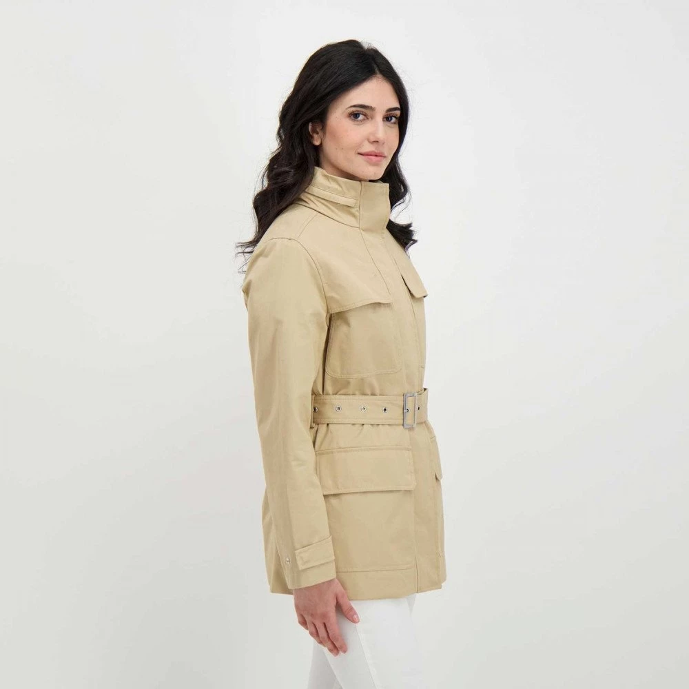 WOOLRICH FIELD JACKET HAVICE DONNA Beige 7 WOOLRICH FIELD JACKET HAVICE DONNA Beige - immagine 5