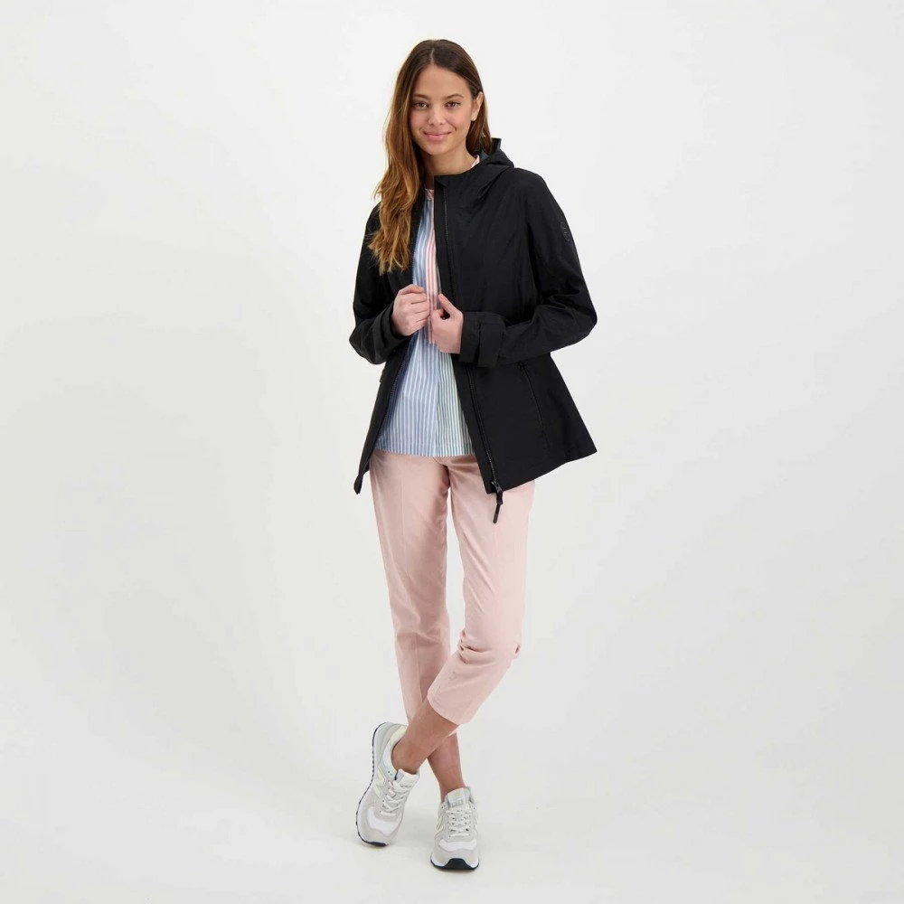 WOOLRICH GIACCA CON CAPPUCCIO LEAVITT DONNA Nero 8 WOOLRICH GIACCA CON CAPPUCCIO LEAVITT DONNA Nero - immagine 6